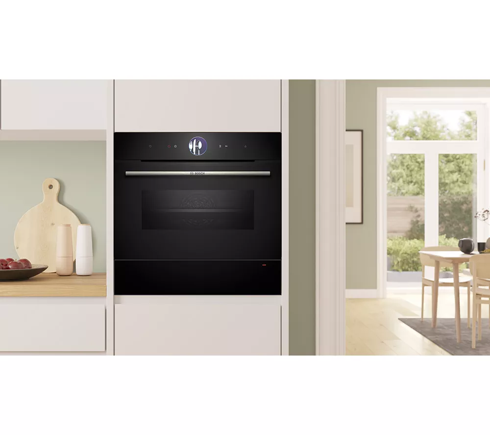 BOSCH Series 8 BIC7101B1B Warming Drawer - Black