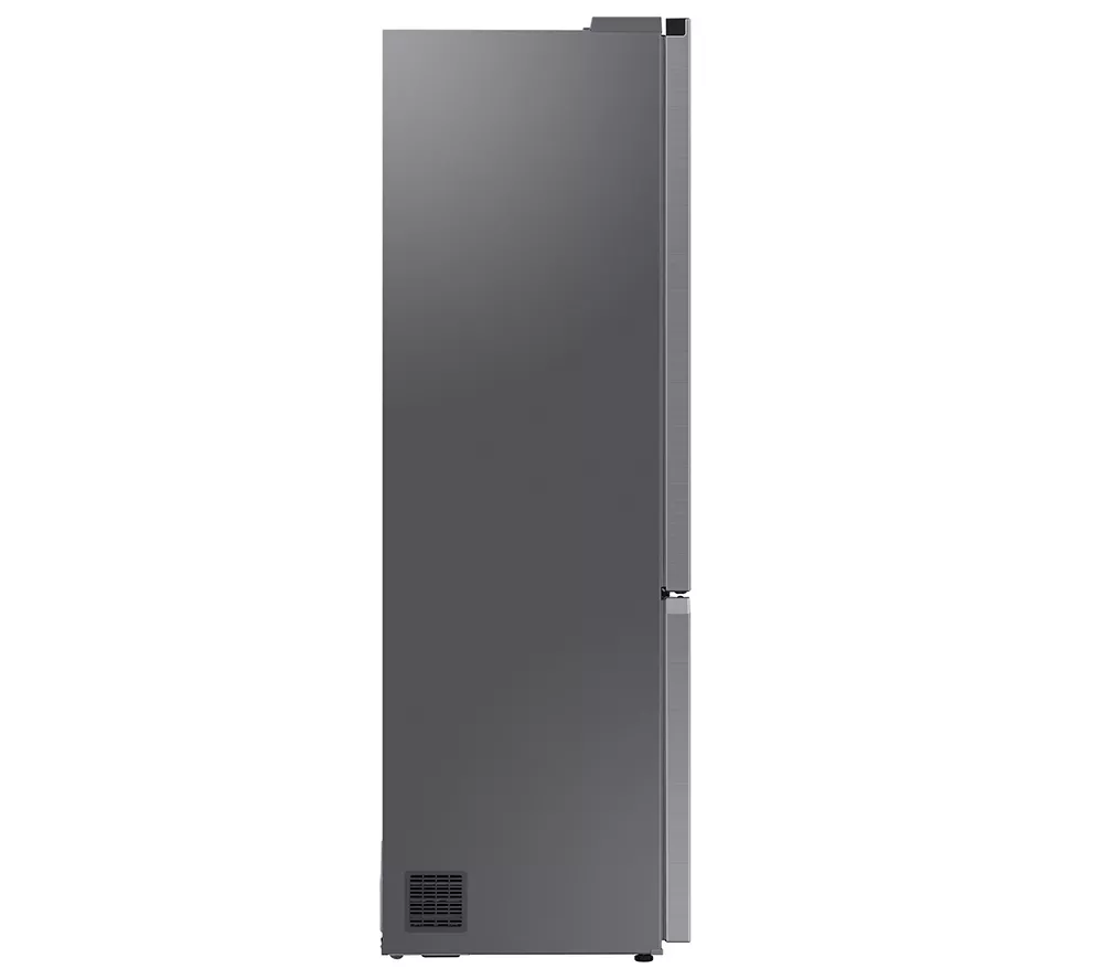 SAMSUNG Bespoke SpaceMax RB38C7AGWS9/EU Smart 70/30 Fridge Freezer - Refined Inox