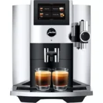 JURA S8 Smart Bean to Cup Coffee Machine - Chrome