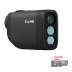 CANON Powershot Golf Laser Rangefinder with Sandisk 64GB Micro SD Card