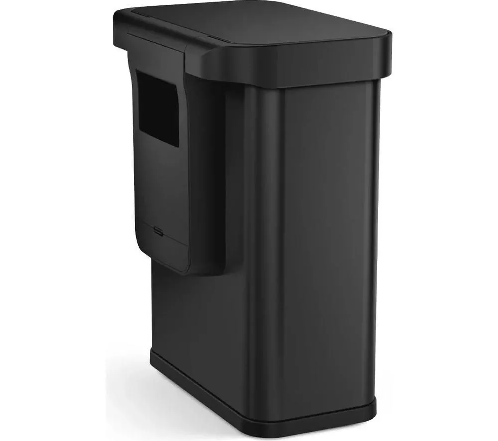 SIMPLEHUMAN ST2042 58-litre Rectangular Bin - Matte Black