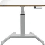LEITZ Ergo Small Electric Sit Standing Desk - White