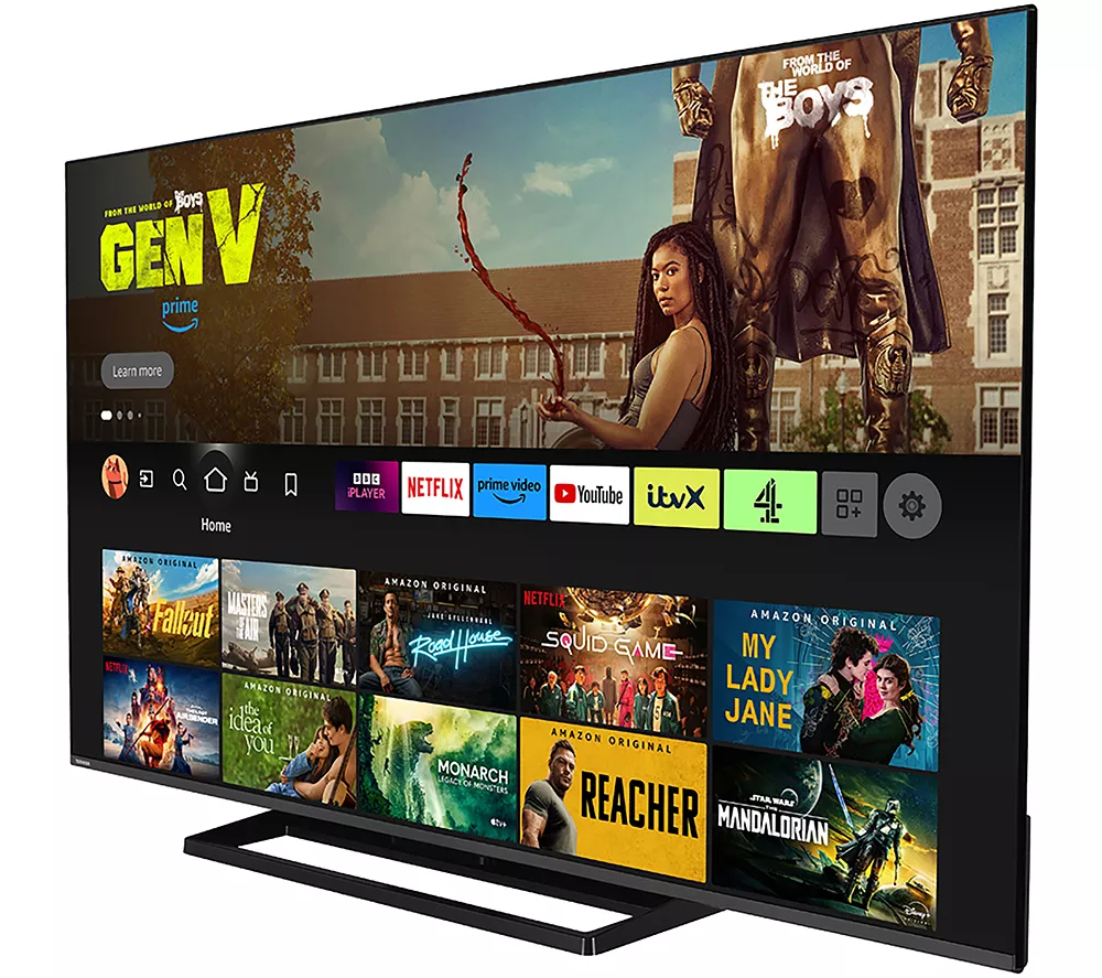 TOSHIBA Fire TV 65UF3F53DB 65" Smart 4K Ultra HD HDR LED TV with Amazon Alexa