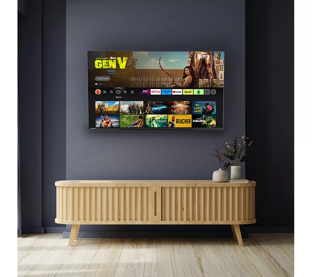TOSHIBA Fire TV 65UF3F53DB 65" Smart 4K Ultra HD HDR LED TV with Amazon Alexa