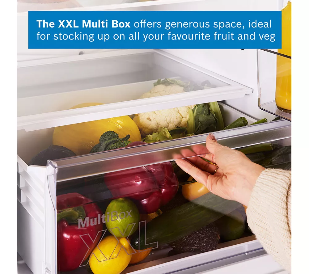 BOSCH Series 2 KIN96NSE0G Integrated 60/40 Fridge Freezer - Sliding Hinge
