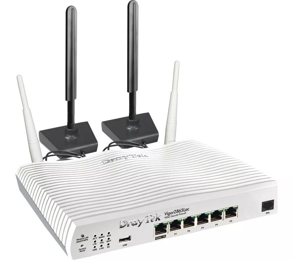 DRAYTEK Vigor 2865Lac VDSL WiFi Modem Router - AC1300, Dual-band