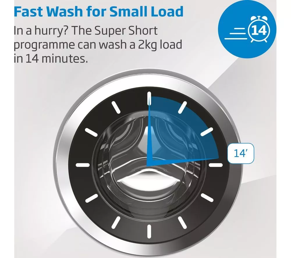 BEKO Pro EnergySpin BM3WT1241IW 12 kg 1400 Spin Washing Machine - White