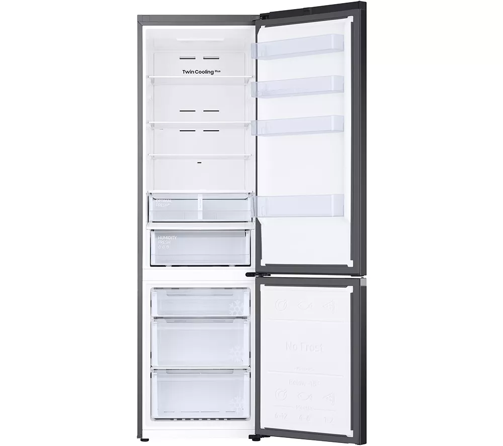 SAMSUNG Series 8 SpaceMax RB38C607AB1/EU 70/30 Smart Fridge Freezer - Black