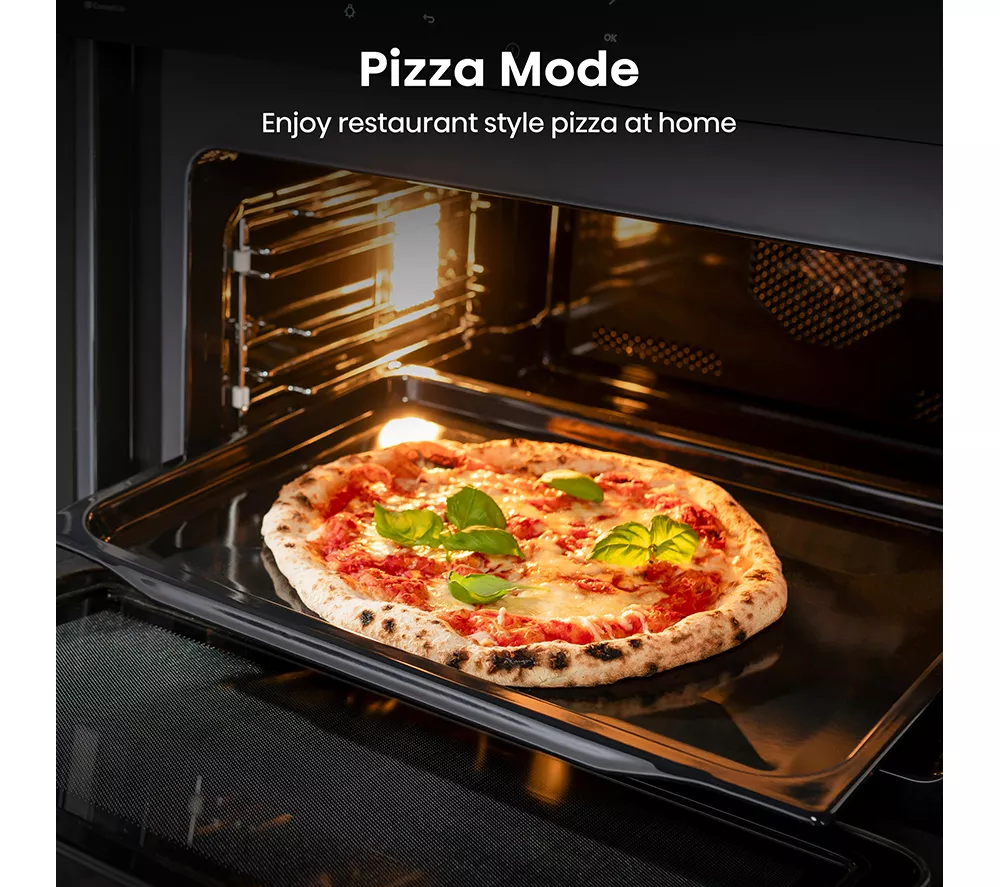 HISENSE Hi8 BlackLine BIM4AH8UKWF Compact Electric Oven with Microwave – Jet Black