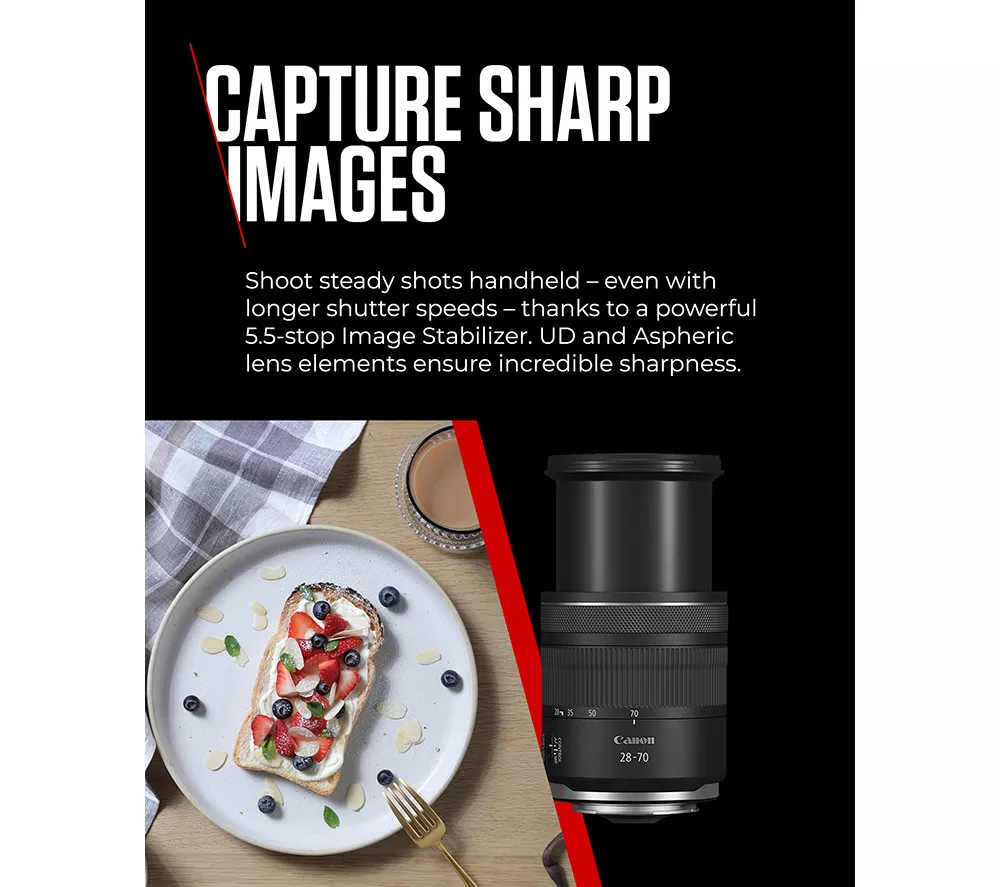 CANON RF 28-70 mm f/2.8 IS STM Wide-angle Zoom Lens