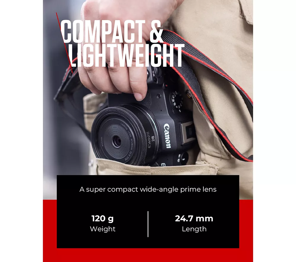 CANON RF 28 mm f/2.8 STM Wide-angle Prime Lens
