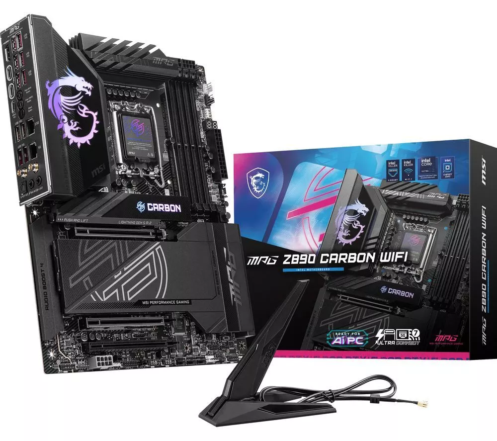 MSI MPG Z890 CARBON WIFI LGA1851 Motherboard