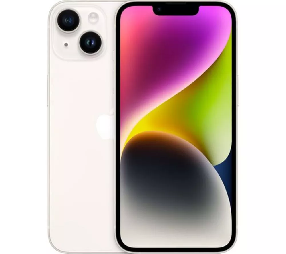APPLE Refurbished iPhone 14 - 128 GB, Starlight (Good Condition)