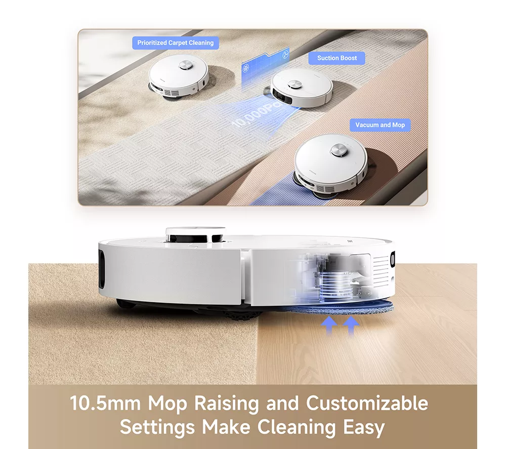 DREAME L10s Ultra Gen2 Robot Vacuum Cleaner - White