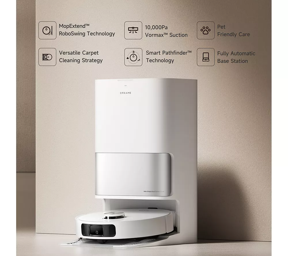 DREAME L10s Ultra Gen2 Robot Vacuum Cleaner - White