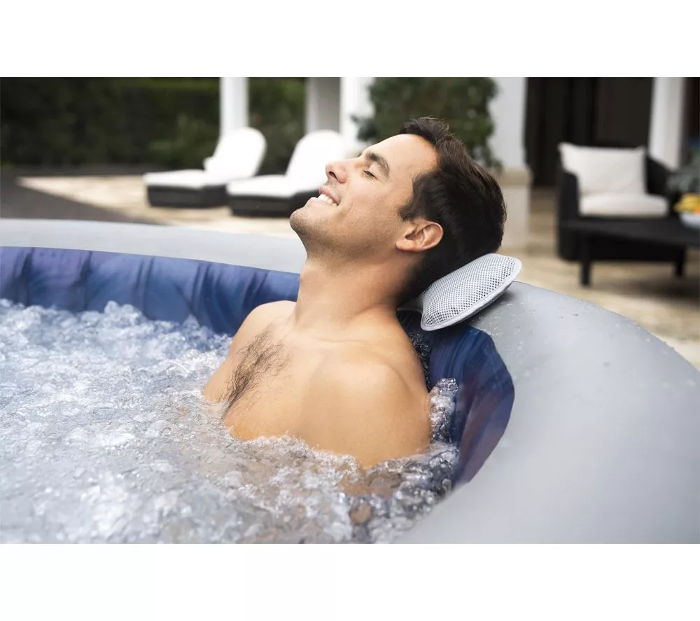 LAY-Z-SPA Santorini Airjet Inflatable Hot Tub - Grey