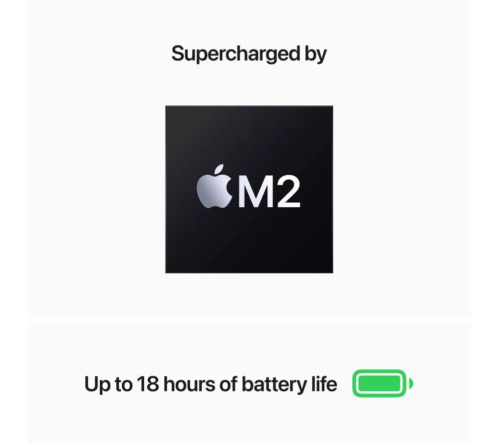 APPLE MacBook Air 13.6" (2022) - M2 256 GB SSD Starlight
