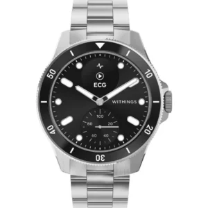 WITHINGS ScanWatch Nova Hybrid Smart Watch - Black, 42 mm