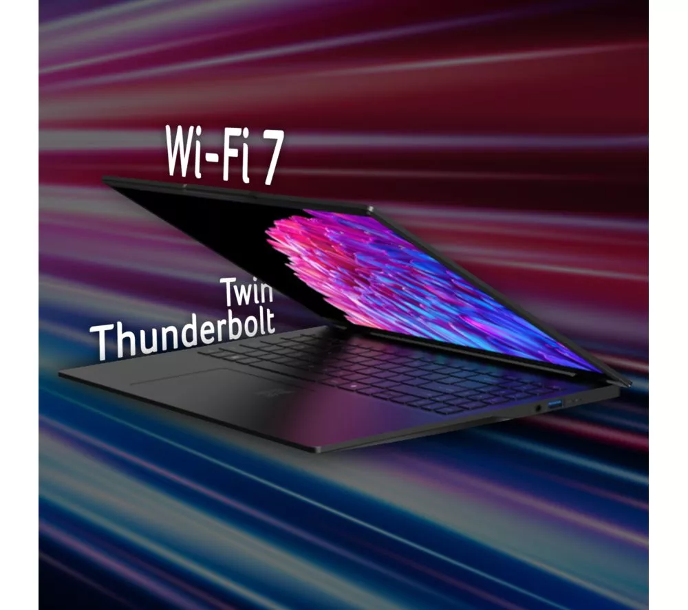 ACER Swift AI 16" Laptop, Copilot+ PC - Intel® Core™ Ultra 7, 1 TB SSD, Black