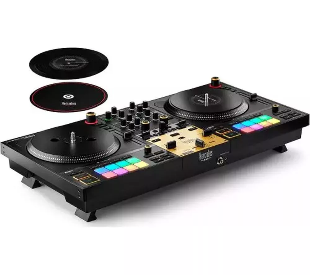 HERCULES DJ Control Inpulse T7 Audio Controller Special Edition UK - Black & Gold