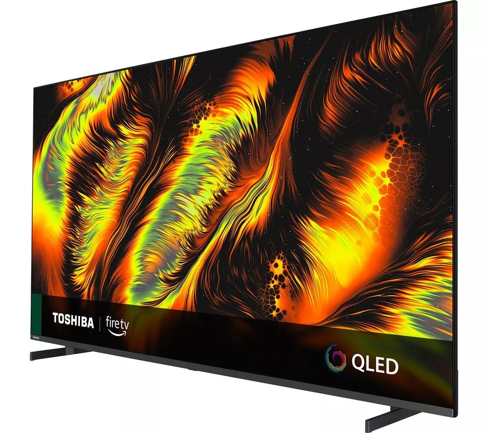 TOSHIBA Fire TV 70QF5D53DB 70" 4K Ultra HD HDR QLED TV with Alexa