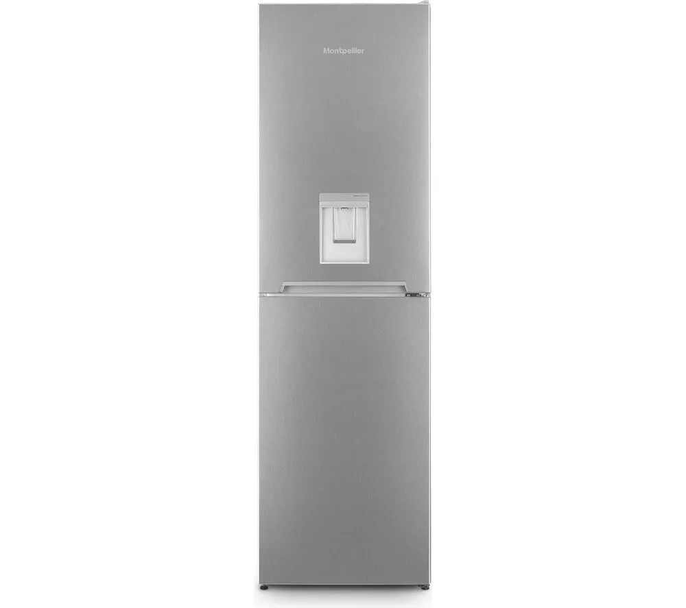 MONTPELLIER MFF183EXWD 50/50 Fridge Freezer - Inox