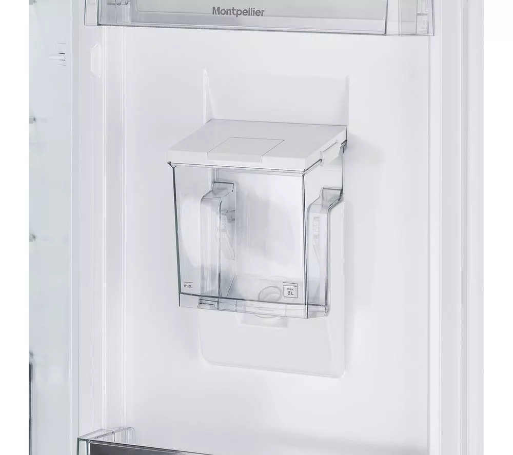 MONTPELLIER MFF183EXWD 50/50 Fridge Freezer - Inox