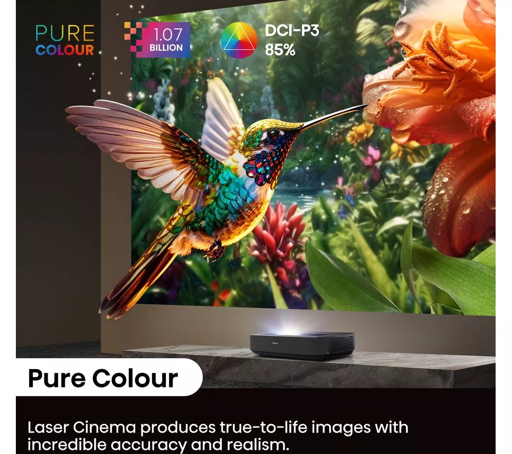 HISENSE PL2TUK Smart 4K Ultra HD Laser TV Projector