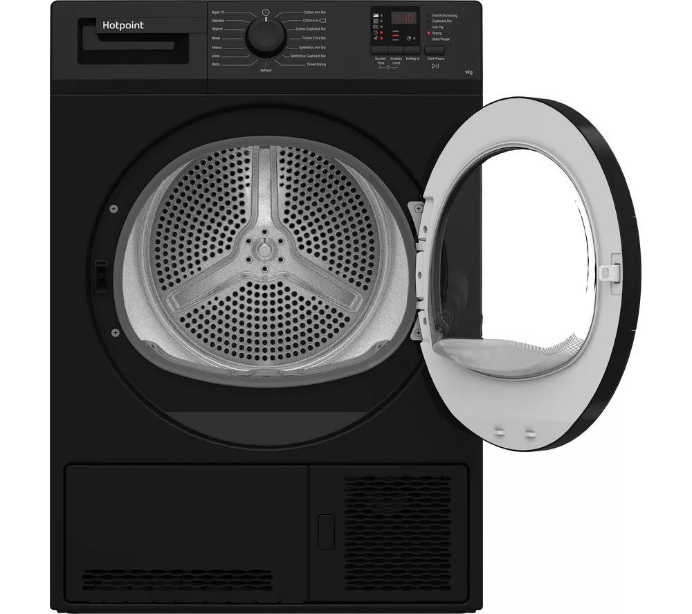 HOTPOINT C HD C92 BBGD UK UK 9 kg Condenser Tumble Dryer - Black
