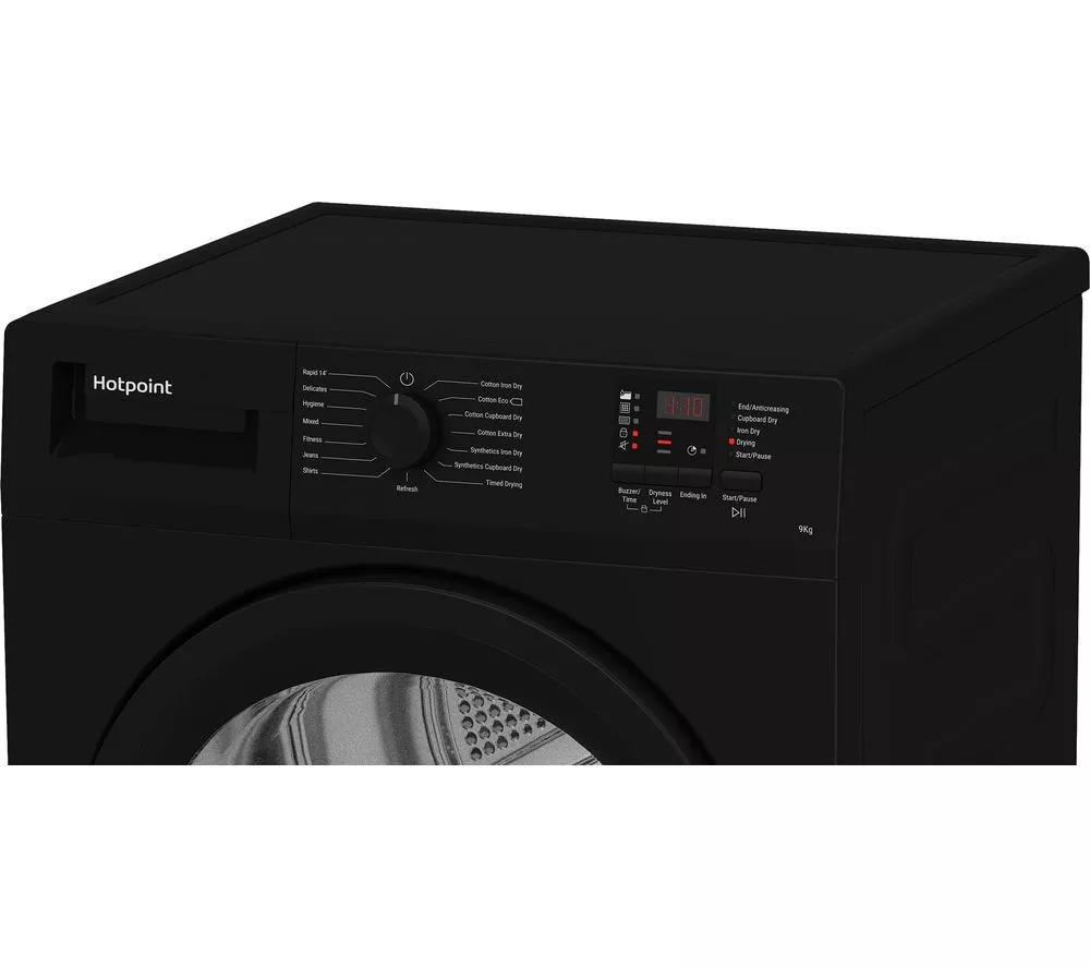 HOTPOINT C HD C92 BBGD UK UK 9 kg Condenser Tumble Dryer - Black