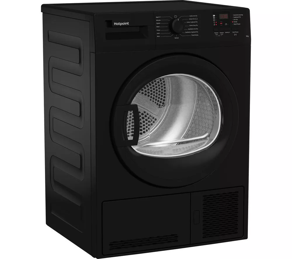 HOTPOINT C HD C92 BBGD UK UK 9 kg Condenser Tumble Dryer - Black