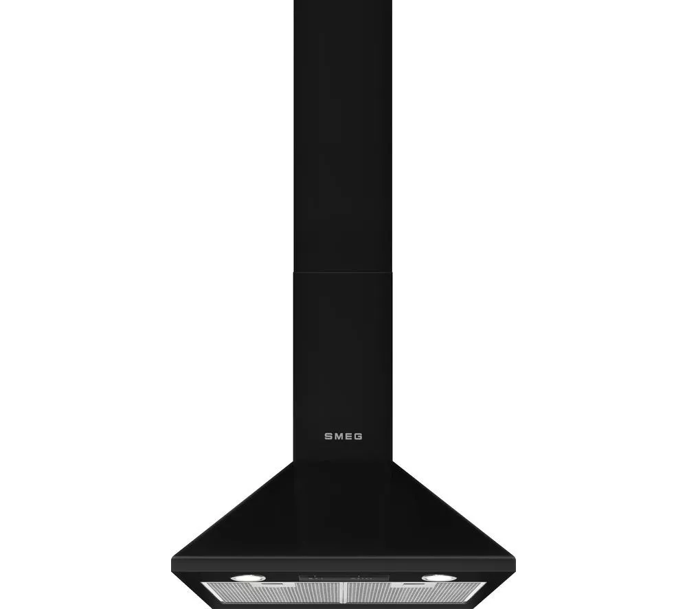 SMEG KSED65NEE Victoria Chimney Cooker Hood - Black