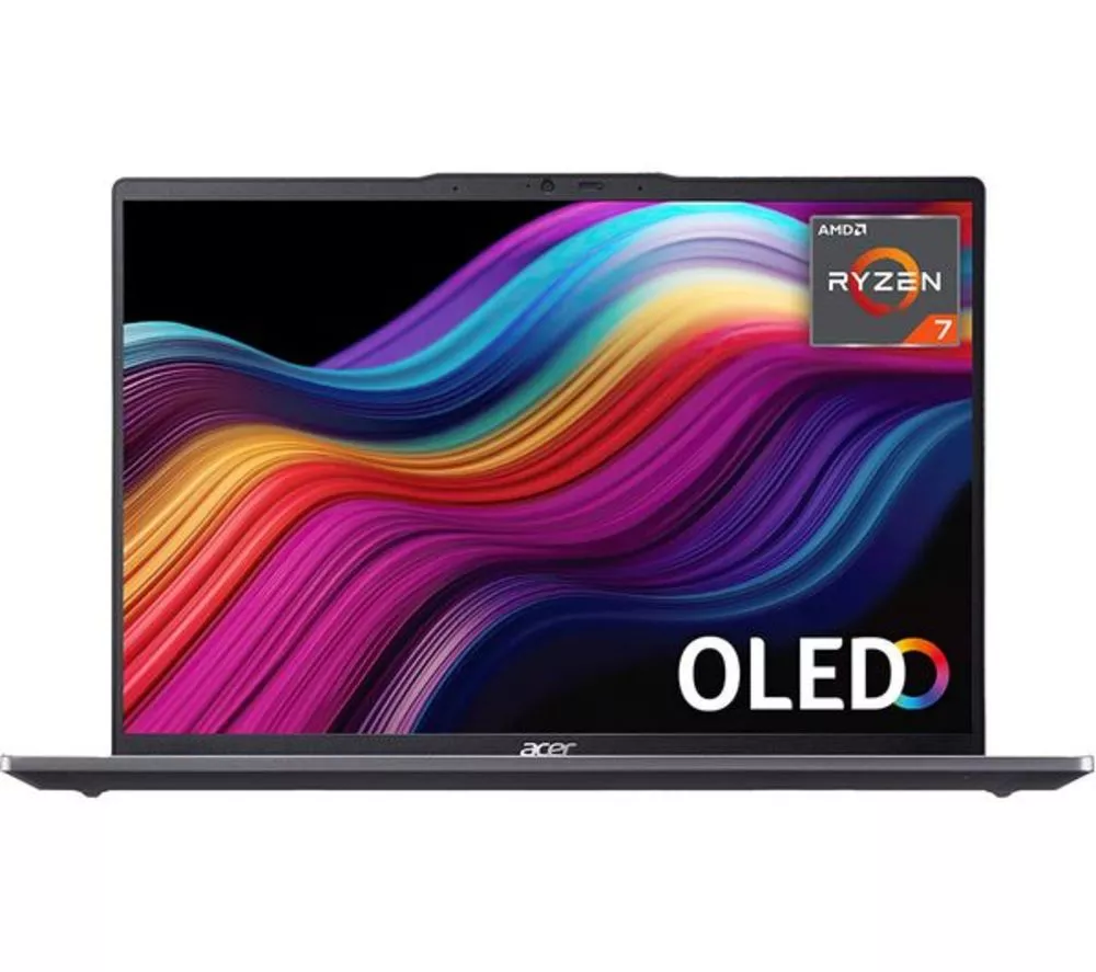 ACER Swift Go 14 OLED 14" Refurbished Laptop - AMD Ryzen 7, 1 TB SSD, Grey (Very Good Condition)
