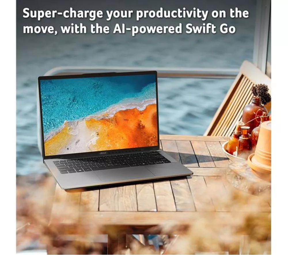 ACER Swift Go 14 OLED 14" Refurbished Laptop - AMD Ryzen 7, 1 TB SSD, Grey (Very Good Condition)