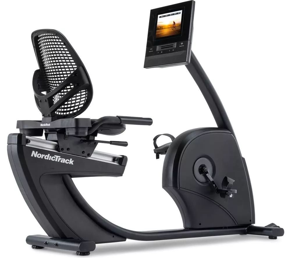 NORDICTRACK GX 10 Smart Bluetooth Recumbent Exercise Bike - Black