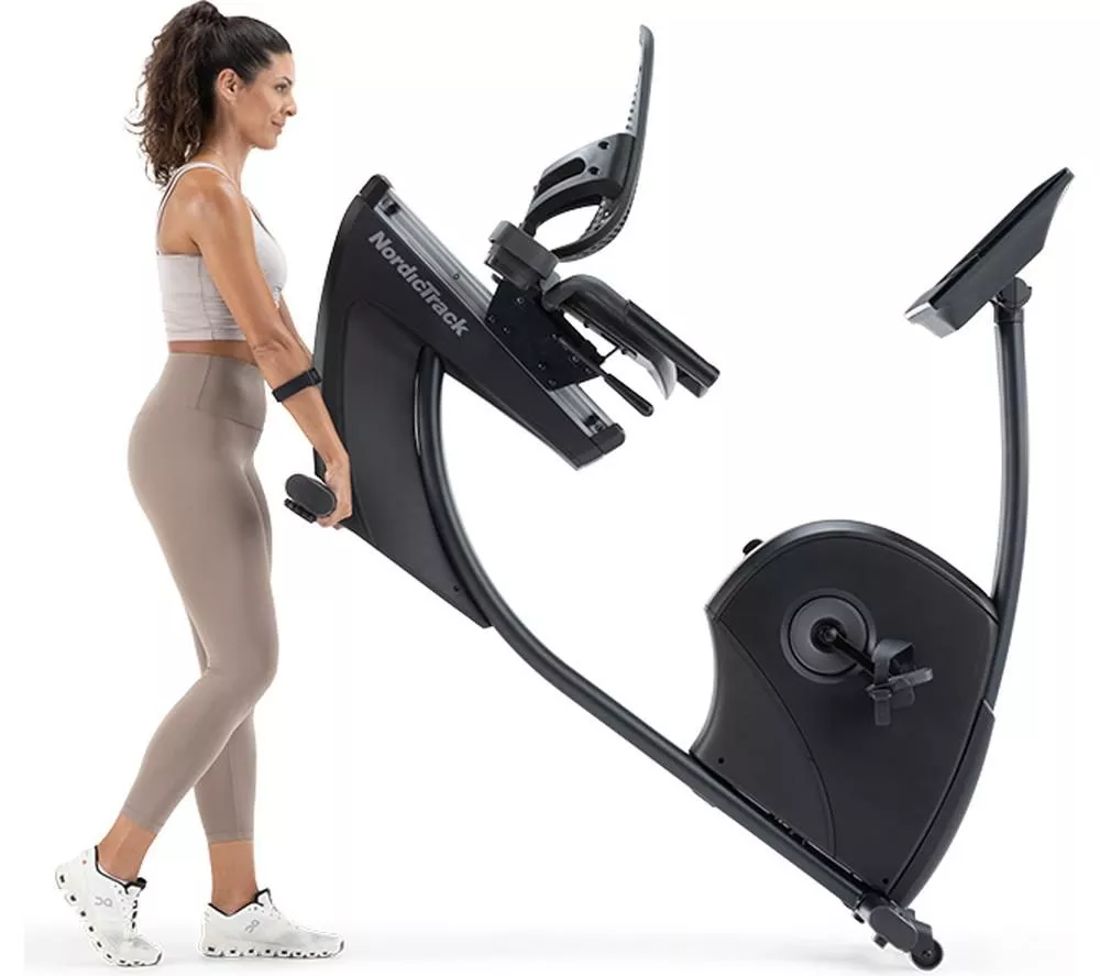 NORDICTRACK GX 10 Smart Bluetooth Recumbent Exercise Bike - Black