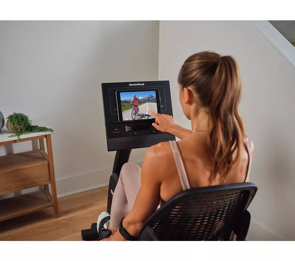 NORDICTRACK GX LE Smart Bluetooth Recumbent Exercise Bike - Black
