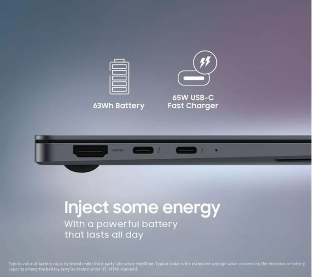 SAMSUNG Galaxy Book4 Pro 14" Refurbished Laptop - Intel® Core™ Ultra 7, 1 TB SSD, Grey (Very Good Condition)
