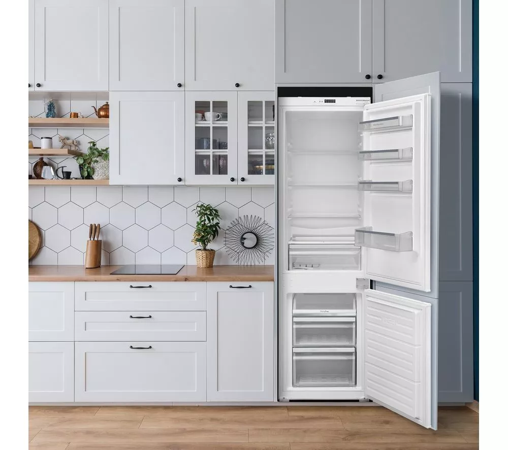 MONTPELLIER MIFF703LF Integrated 70/30 Fridge Freezer - Sliding Hinge