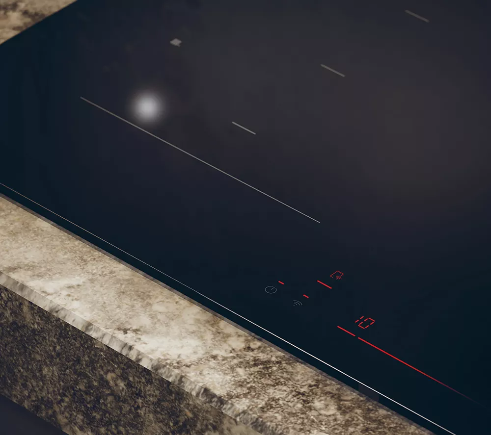 HAIER HAMTB86IRCS 80 cm Electric Induction Hob - Black