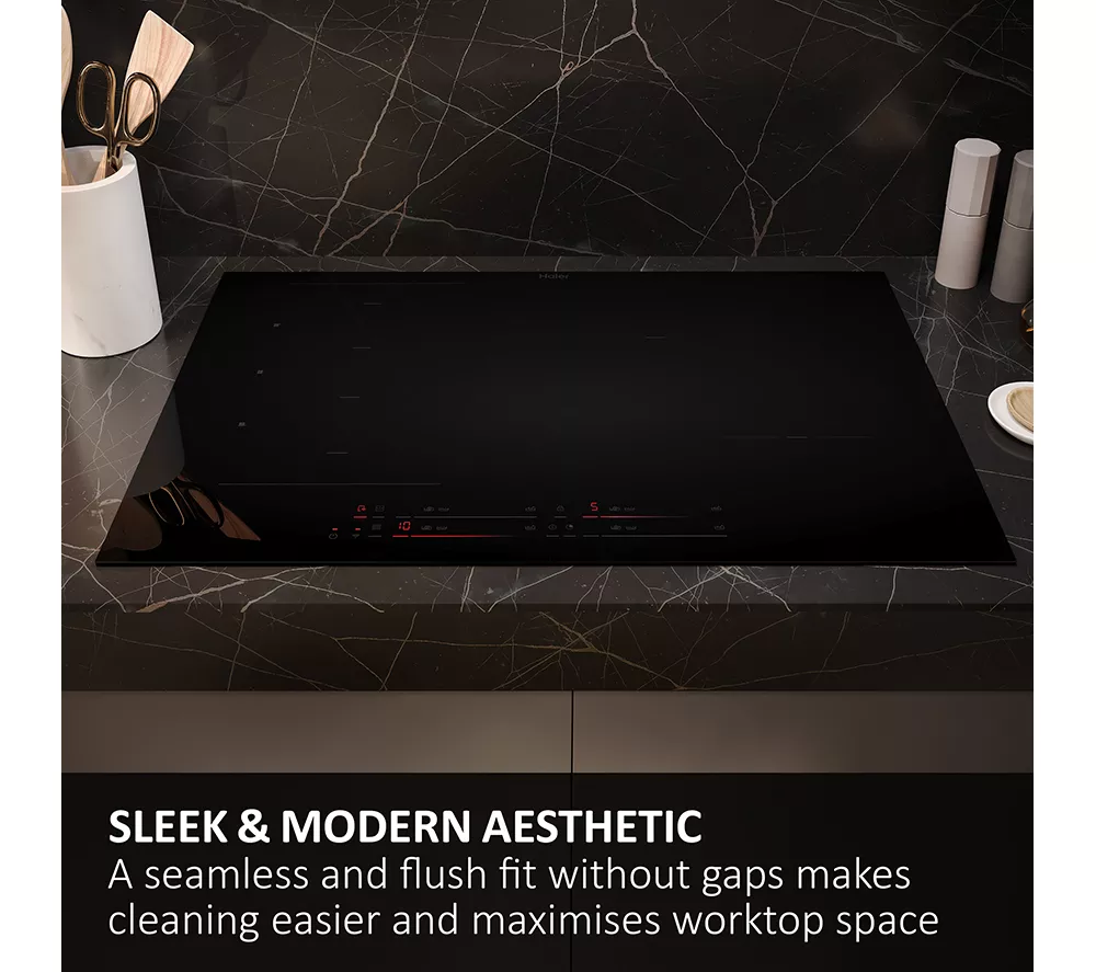 HAIER HAMTB86IRCS 80 cm Electric Induction Hob - Black