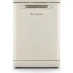 MONTPELLIER Retro MAB1353DC Full-size Dishwasher - Cream