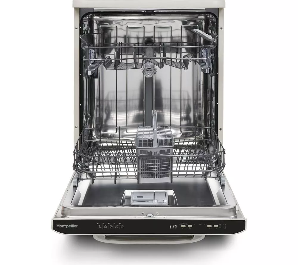 MONTPELLIER Retro MAB1353DC Full-size Dishwasher - Cream