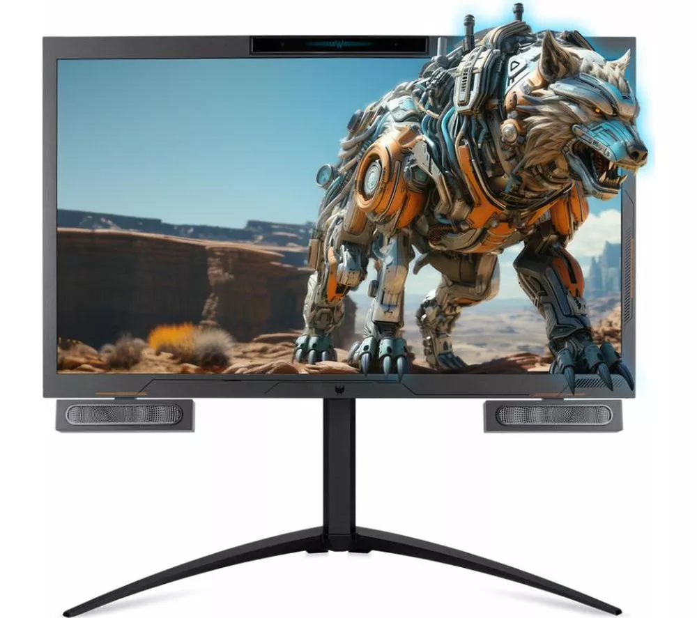 ACER Predator SpatialLabs View PSV27-2 4K Ultra HD 27" TFT LCD Gaming Monitor - Black