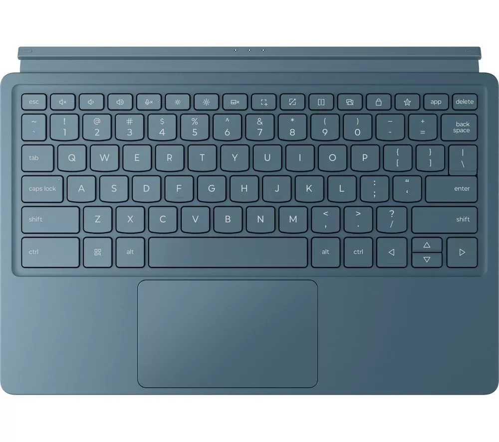 LENOVO Yoga Tab Plus 12.7" Tablet with Keyboard & Pen - 256 GB, Tidal Teal