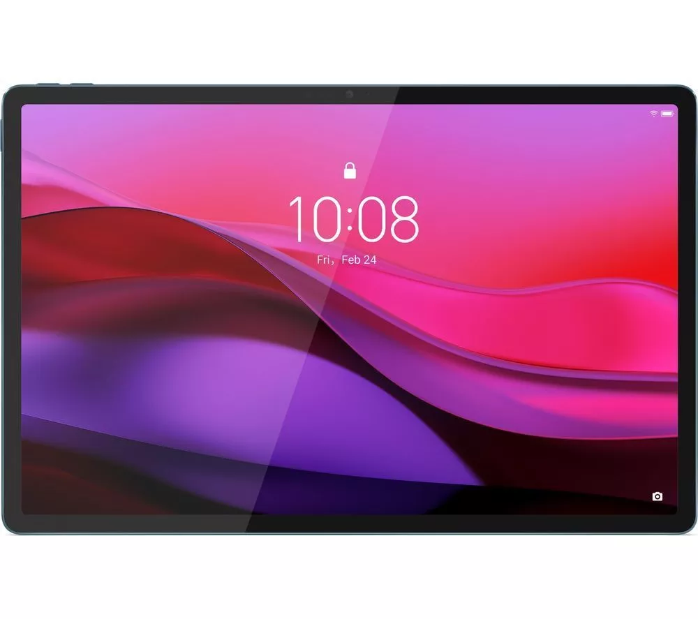 LENOVO Yoga Tab Plus 12.7" Tablet with Keyboard & Pen - 256 GB, Tidal Teal