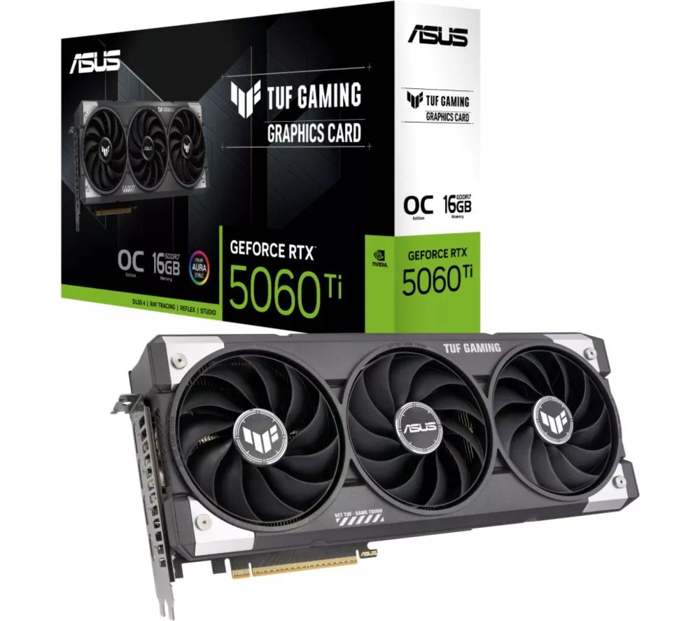 ASUS GeForce RTX 5060 Ti 16 GB TUF Gaming OC Graphics Card