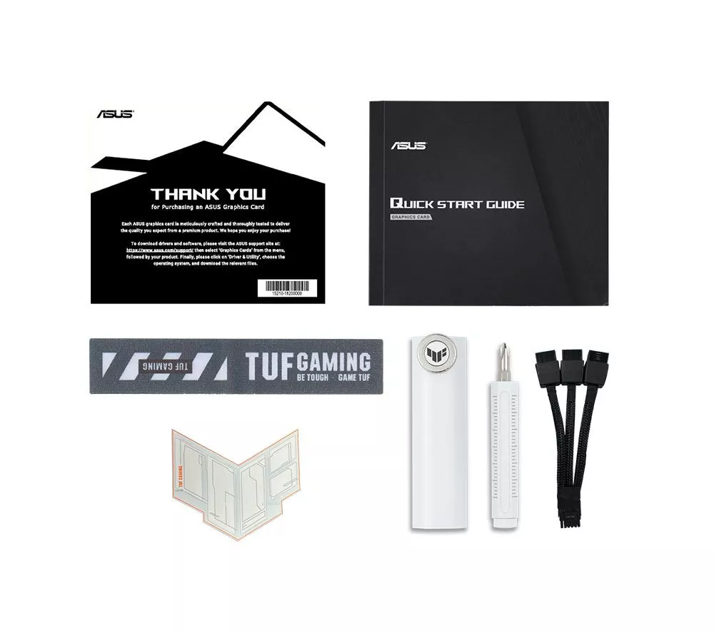 ASUS GeForce RTX 5070 Ti 16 GB TUF Gaming OC Graphics Card - White