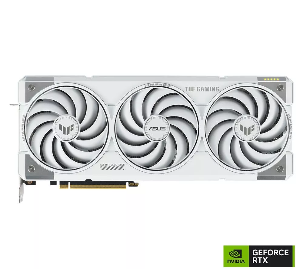 ASUS GeForce RTX 5070 Ti 16 GB TUF Gaming OC Graphics Card - White