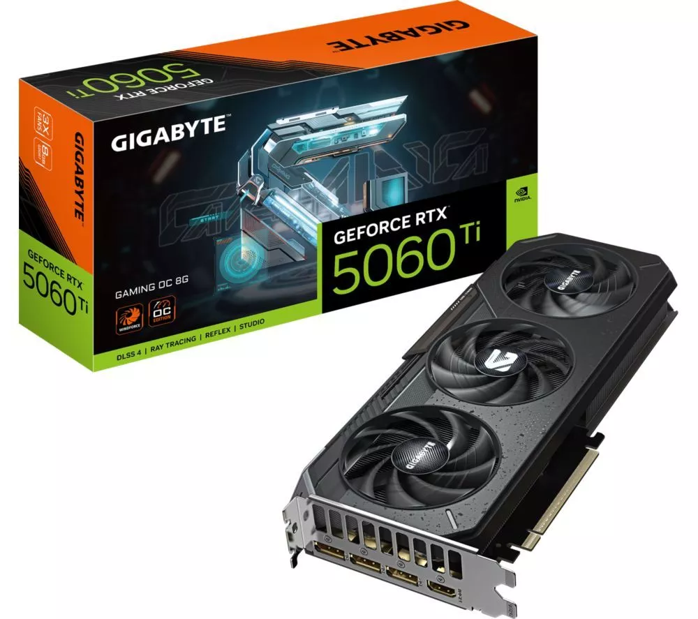 GIGABYTE GeForce RTX 5060 Ti 8 GB GAMING OC Graphics Card